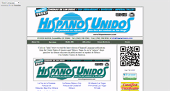 Desktop Screenshot of hispanosnews.com
